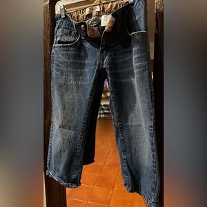 Levi’s juniors 504 Slouch cropped jeans size 9 GUC